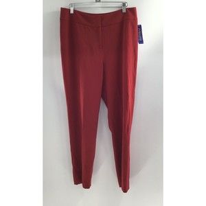 Pendleton Women's Maroon Straight Leg Dress Pants - Size 10 NWT!! MSRP. …